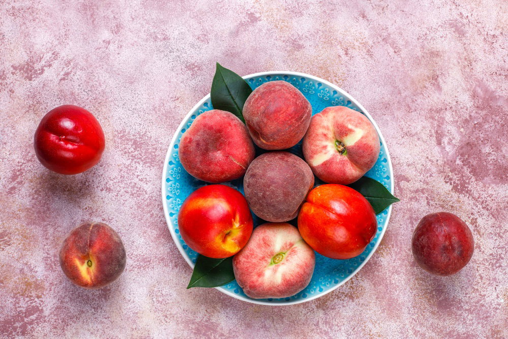Peach & Nectarine Production by Country