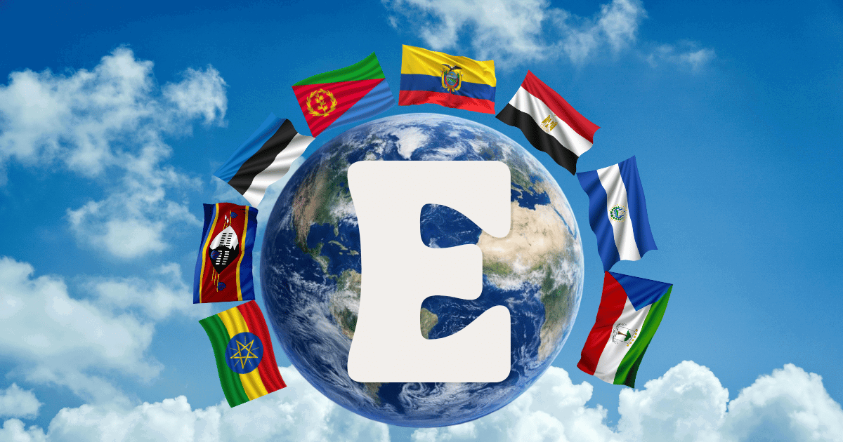 Countries Starting with E