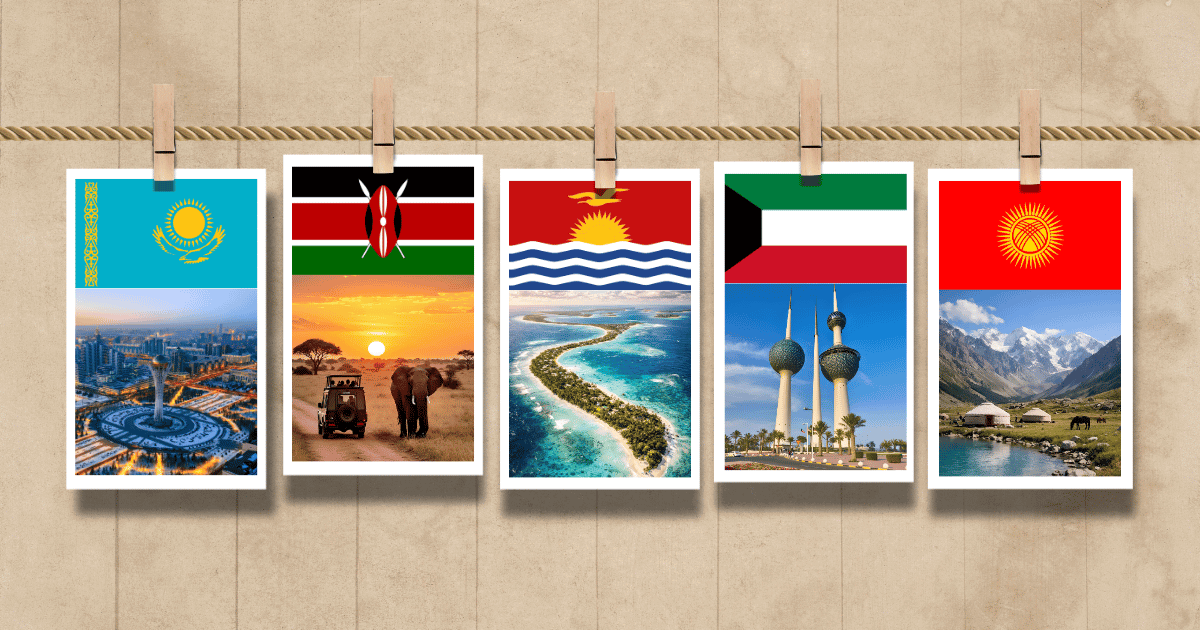 Countries Starting with K