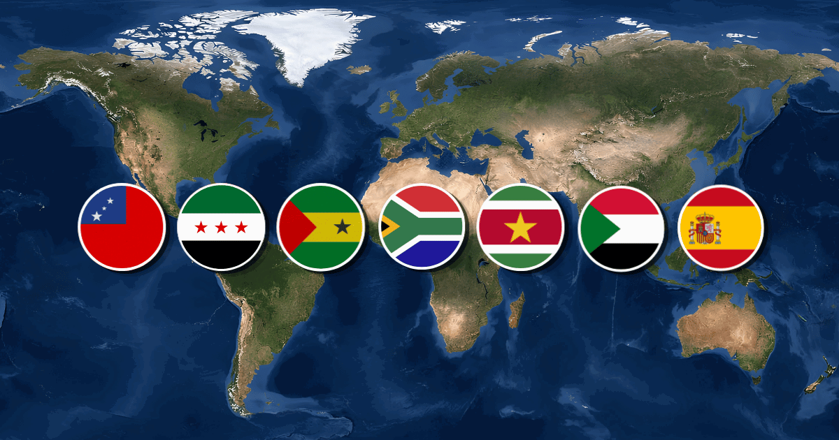 Countries Starting with S